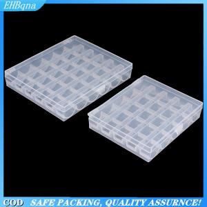 [COD] 25 36 Spools Bobbins Sewing Machine Empty Bobbin Case Organizer Storage Box
