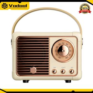 Mini Retro Bluetooth Speaker HM11 Wireless Portable Stereo with Clear Sound and Long Battery Life for Parties