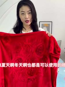 Flannel Blanket Bed Sheet Single Layer Blanket Nap Lightweight Small Blanket Throw Blanket Single Layer Blanket Thin Fleece Bed Sheet LZD