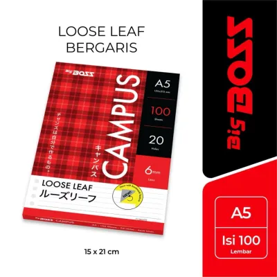 BigBoss Loose Leaf A5 100 Lembar