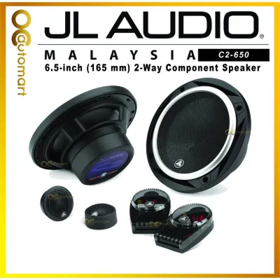 JL Audio C2 Series 2 Way Component Set Car Speaker C2-650 Spk 6.5-inch (165 mm) 2-Way Speakers System
