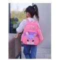Children's fashion cute backpack large capacity girl bag lightweight student backpack. 