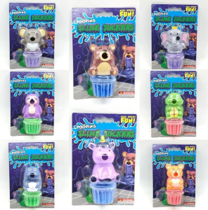 Cartoon Monster Slime Suckers Pinching Squishy Decompression for Kids Gifts Toys (3143)