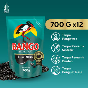 Bango Kecap Manis 12x700gr [Karton] - Menu Buka Puasa Masak Semur Daging Scrambled Egg