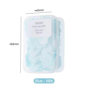 Soap Piece Travel Portable Hand Washing Piece Student Soap Paper Disposable Petal Soap Piece
