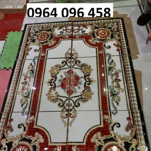 Gạch thảm 3d lát sàn phòng khách - sảnh - 688CBV