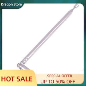 Dragon เสาอากาศวิทยุ AM แบบยืดหดได้4ส่วน1ชิ้นเสาอากาศวิทยุหัวอเนกประสงค์ก้านดึงวิทยุ