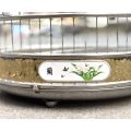 Lồng chim Hoạ mi, Khướu, chích choè than chất liệu Inox Trυng Quốc cao cấp đường kính 40 và 42 cm kèm đủ phụ kiện. 