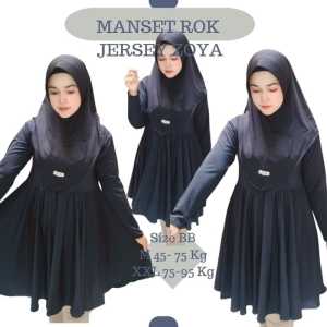 Manset Rok Inner Olahraga Lengan Panjang Wanita Daleman Hijab Muslimah