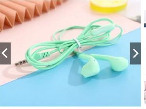 Tai nghe gaming có dây S P U19 có mic nhét tai phone chống ồn chơi game