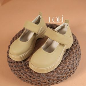 LOEI Leora Sepatu Mary Jane Wanita Fashion Style Korean Kekinian CLT005