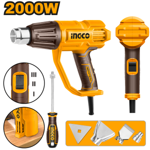 INGCO 2000W HEAT GUN | LCD DISPLAY | HG200078 HG200058