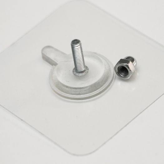 Miếng Dán Tường Kèm Ốc Vít - Không Cần Khoan Tường Treo Kệ Tranh