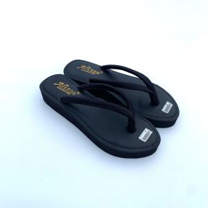 Alisa - Sandal Wedges Jepit Tali - Sandal Wainta Jepit Terbaru  TInggi 3 CM