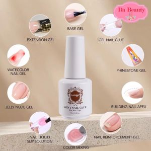 ใหม่!! กาวเจลบาดาก้า 10 in1 Nail glue ครบจบทุกอย่างในขวดเดียว