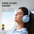 Soundcore by Anker, Space One, Bluetooth 5.3 ANC Headphones, 2X Stronger Voice Reduction, 40H ANC Playtime, App Control, LDAC Hi-Res Wireless Audio, Comfortable Fit, Clear Calls. 