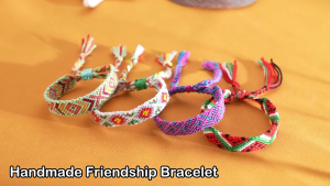 Cotton Rope Bracelet Adjustable Bracelet Unique Watermelon Pattern Bracelet Handmade Bracelet for Fashion Enthusiasts