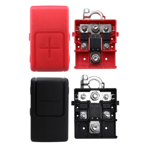 Car Terminals Connector with Integrated Fuses 32V/400A Small Car Fuses Holder for Reliable Electrical Systems