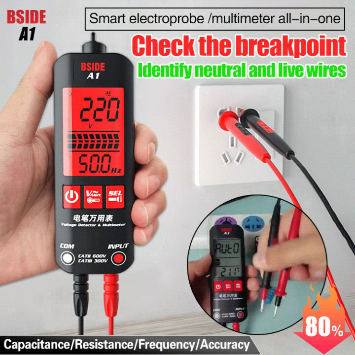 ttpr A1 Automatic Multimeter Output for Electricians and DIY