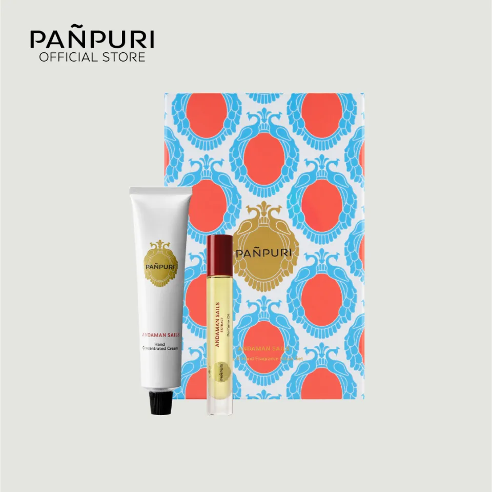 PANPURI ANDAMAN SAILS BODY & HAND FRAGRANCE RITUAL SET ปัญญ์ปุริ