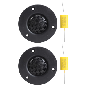 High Fidelitys 3inch 30W 74mm Tweeter Speaker Pair with Silk Film Domes and Magnets Design for Clear Trebles