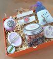 Magic Gift Set Box Sachet /Handmade Soap Body&Bath /Sabun Hadiah Set Murah With All Natural Organic / Lavender Bath Bomb. 