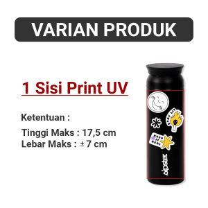 Premium Tumbler Travel Hook Stainless Steel 500ml Custom Printing UV Berwarna custom laser