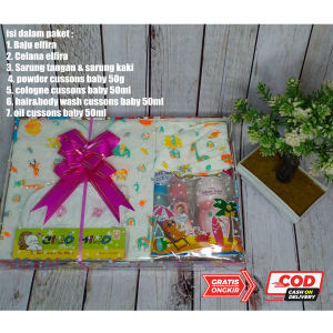 Paket Kado lahiran Bayi Newborn | Parcel Bayi | Hadiah Bayi baru lahir | Paket Minibag