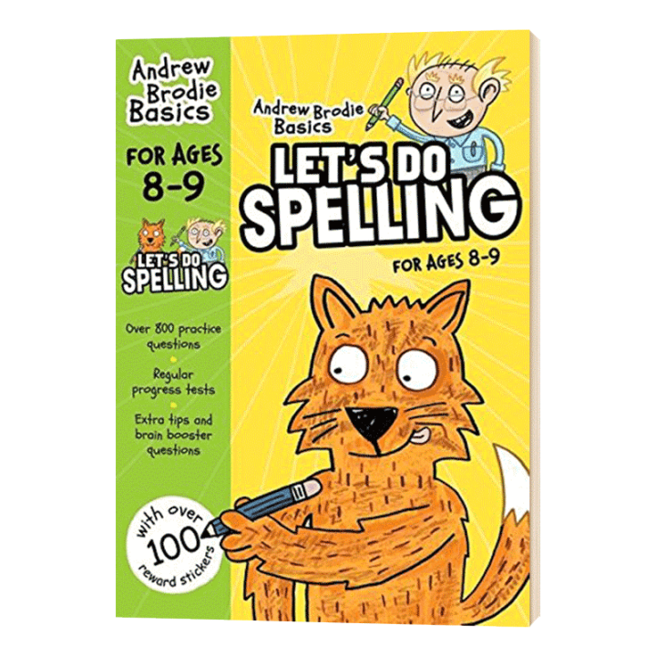 Original Popular Books Let’s do Spelling Andrew BrodieColouring English