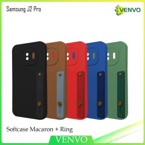 VENVO - VV16 SOFTCASE MACARON + RING Samsung J2 Pro