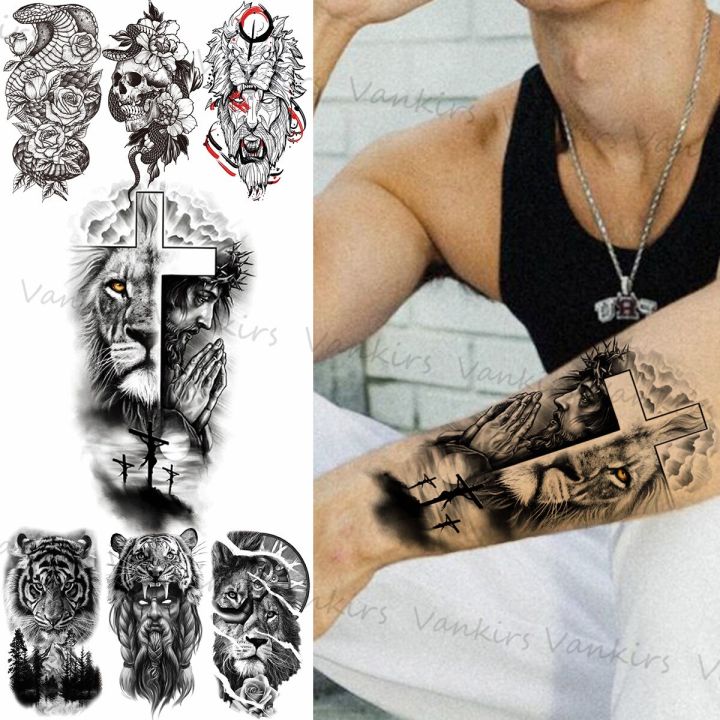 Shop Jesus Christ Arm Tattoo online | Lazada.com.ph