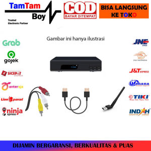 Set Top Box STB Evinix H-1 DVB-T2 UHF Gratis Support Internet