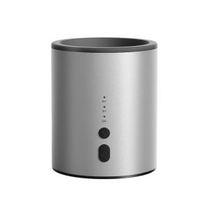 FDRGV 2 trong 1 Máy sưởi sáp thơm Đèn RGB Cổng USB Máy sưởi sáp kim loại Đèn trang trí không gian An toàn Đèn đốt tinh dầu thơm điện dành cho sáp thơm trị liệu