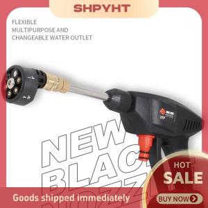 SHPYHT หัวฉีดพลาสติก5 in 1แบบปรับได้หัวฉีดแรงดันสูงสำหรับเครื่องล้างแบบไร้สายเครื่องฉีดชิ้นส่วนปืนฉีดน้ำ