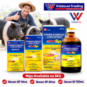 Bexan sp 100 ml Unahco product Bexan sp 100 ml for pig Bexan xp 20 ml Bexan xp capsule Bexan xp injectable
