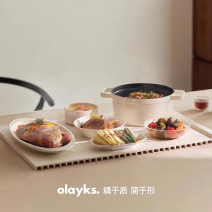 Olayks Electric Dishes Warmer Foldable Food Warmer Board Food Insulation Board