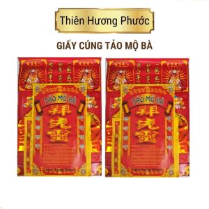 Giấy Cúng tảo mộ ông bà cao cấp Thờ Cúng