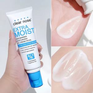 Clear Nose Fragrance-Free Barrier Repair Gel Cream With 5 Ceramides Ultra Deep Skin Hydration Reinforce Skin Barrier Structure Fast Weightless Absorption Relieve Dry Tight Skin Sensation Lock Long-Lasting Surface Moisture