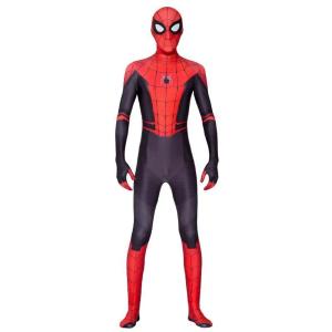 ZEEMIN  Kids Spiderman Costumes Superhero Miles Spider Man Cosplay Jumpsuit Bodysuit Zentai Launcher Halloween Costumes for Kids Adult