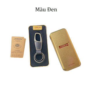 Móc khóa nam da Jobon mẫu mới sang trọng lịch sự ZB- 6605 tặng kèm hộp cao cấp