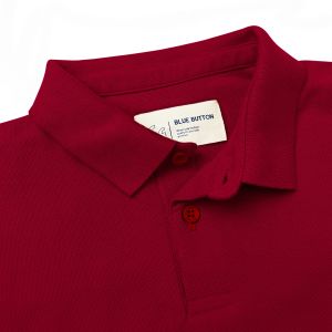 BlueButton Polo Shirt Pria Black