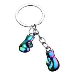 Thanh Lịch Găng tay đấm bốc Keychain Mô Phỏng Tập Thể Dục Mặt Dây Chuyền Móc Chìa Khóa Phụ Kiện Cặp Vợ Chồng Chìa Khóa Xe Phụ Kiện
