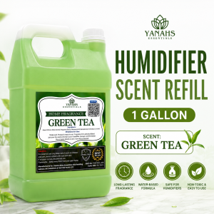 1 Gallon Green Tea Water Based Scent Essential Oil Fragrance for Humidifier Air Freshener & Linen Spray