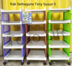 Rak Serbaguna Plastik ss5 - ss4 Bahan KW1 / TIMY / Plastik