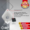Antena TV Digital Analog Indoor Outdoor Booster+Kabel 12M PX HDA-2000. 