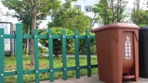 LZD  Reituo 50 L Sorting Trash Bin Large Outdoor Pedal School Community Wet and Dry Utility  Direct Sales