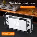 20 Colors Light Dust Cover for Nintendo Switch & Switch OLED Charging Dock Acrylic Host Shell oled Protective Sleeve. 