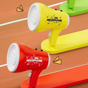 Loa Đồ Chơi Megaphone Mini Cho Bé | Cầm Tay Phát Âm Thanh Vui Nhộn Quà Tặng Có Móc Khóa