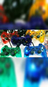 Stik PS2 Lampu stik TW PS2 transparan ada lampu