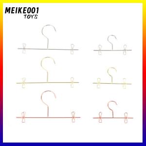 MEIKE001 Dollhouse miniture ไม้แขวนเสื้อผ้าสำหรับตุ๊กตาตู้เสื้อผ้าเสื้อผ้าของเล่นของขวัญ